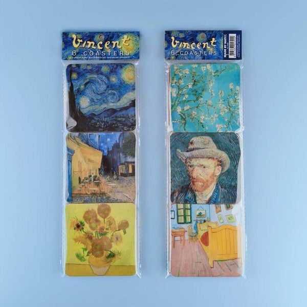 5488 - Coasters 'van Gogh' mix