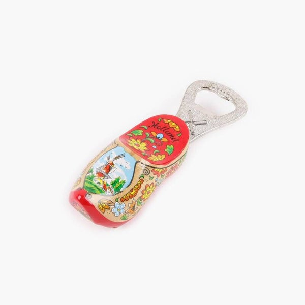 5945 - Flesopener klomp Holland - rode zool