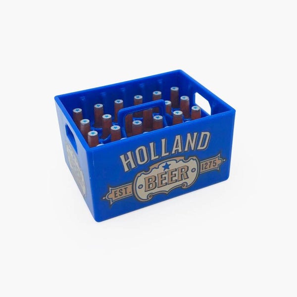 6639 - Magneet opener bierkrat Holland - blauw