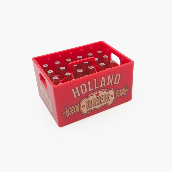 6640 - Magneet opener bierkrat Holland - rood