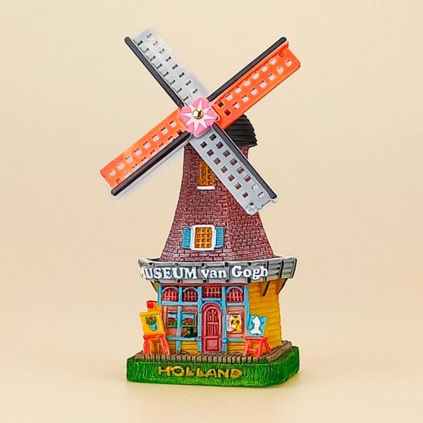7855 - Molen polystone museumshop 8 cm Holland