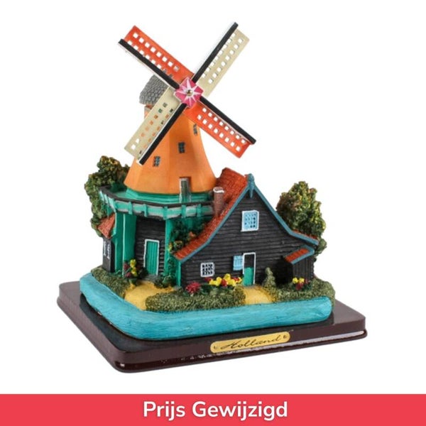 8223 - Stellingmolen reiger polystone 16 cm
