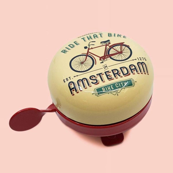 9406 - Fietsbel ride that bike Amsterdam - creme