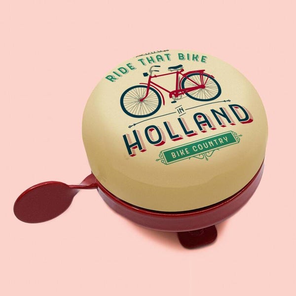 9410 - Fietsbel ride that bike Holland - creme
