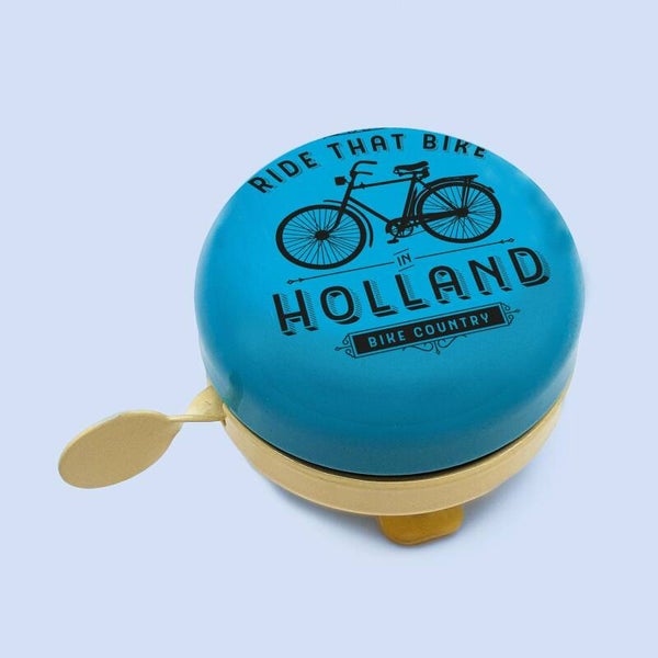 9412 - Fietsbel ride that bike Holland - blauw