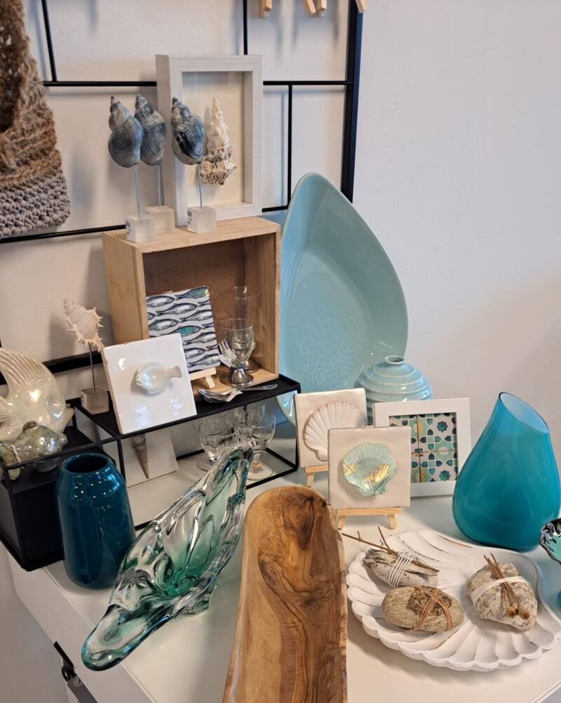 vintage brocante zeegroen natuur