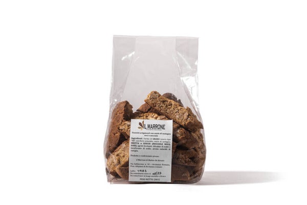 Tozzetti artigianali aromati al miele di castagno 200g