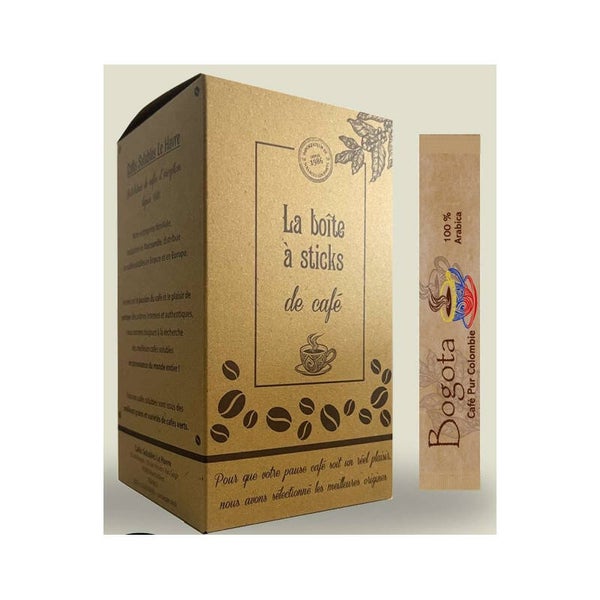 Café Colombie soluble boite 50 sticks