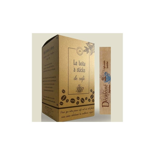 Décaféiné Colombie soluble boite 50 sticks