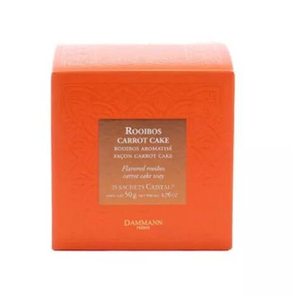 Rooibos Carrot cake, 25 sachets cristal