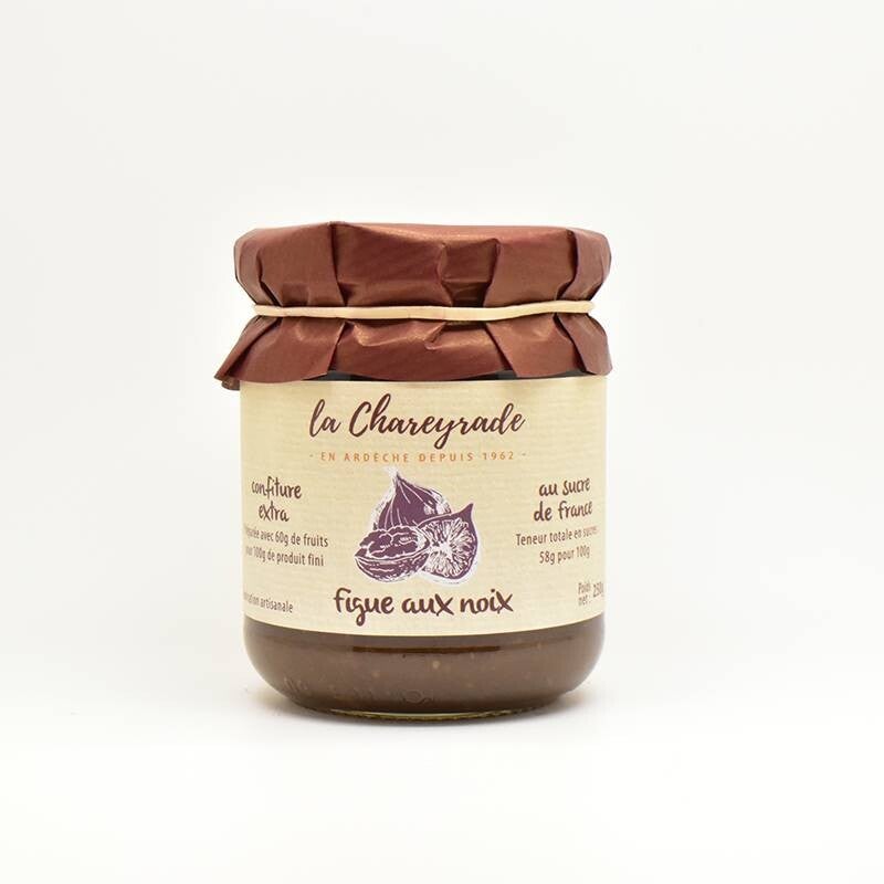 Confiture figue aux noix 250gr