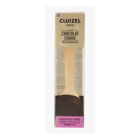 Cuillère chocolat chaud noir Cluizel