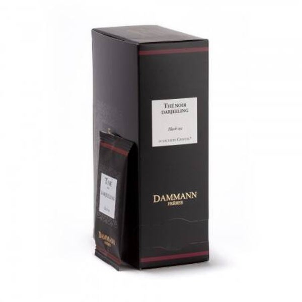 Darjeeling 24 sachets cristal suremballés thé noir des INDES