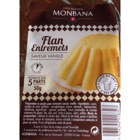 Flan Vanille Monbana