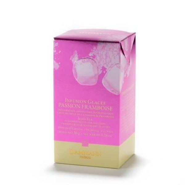 Tisane glacée passion framboise 6 sachets cristal
