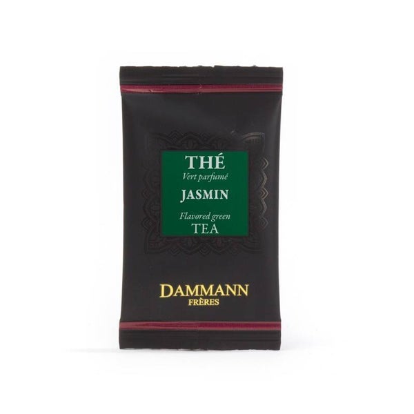 Jasmin 24 sachets cristal suremballés thé vert parfumé