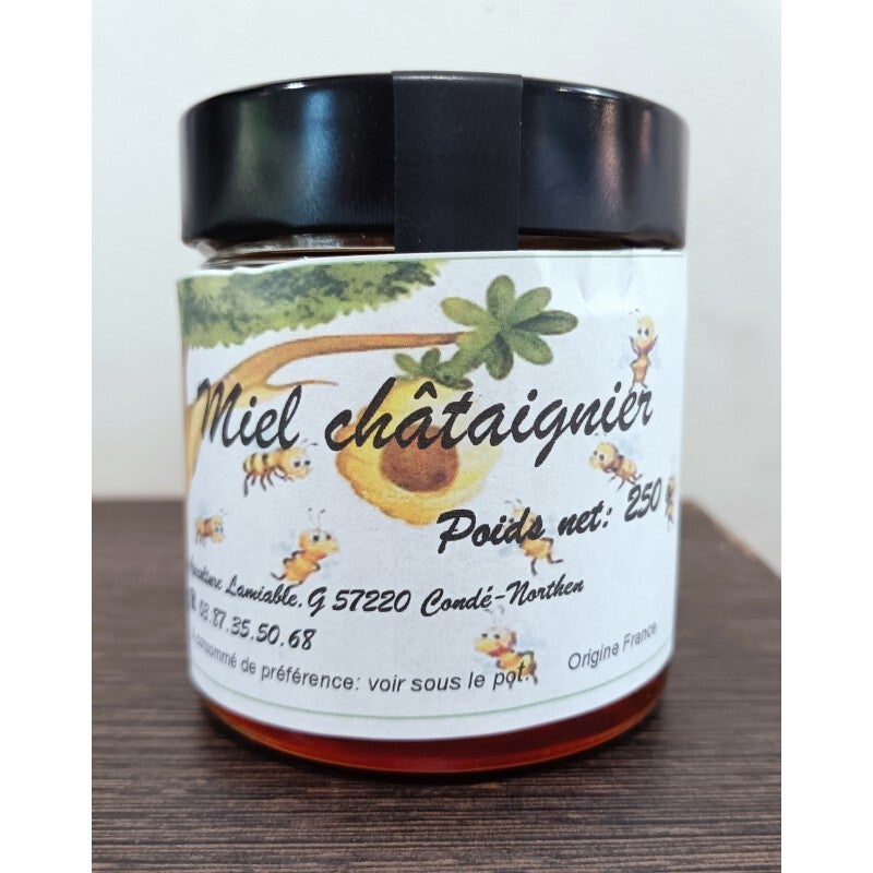 Miel de chataignier 250gr