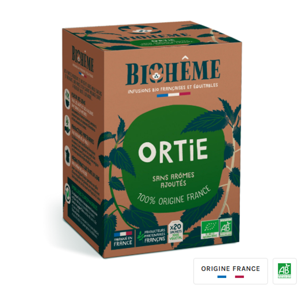 Infusion Ortie bio (Biohême)
