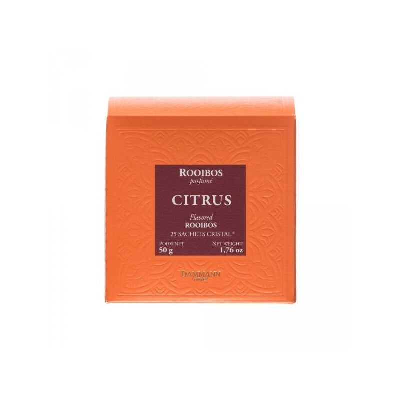 Rooibos Citrus, 25 sachets cristal