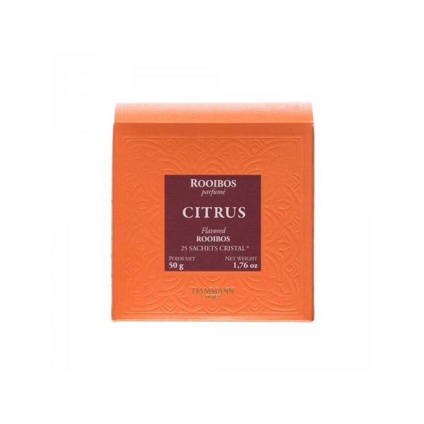 Rooibos Citrus, 25 sachets cristal