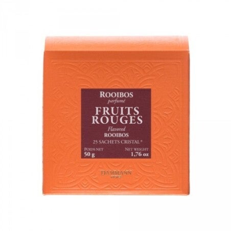 Rooibos Fruits rouges, 25 sachets cristal