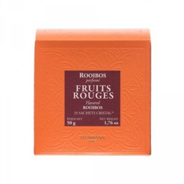 Rooibos Fruits rouges, 25 sachets cristal