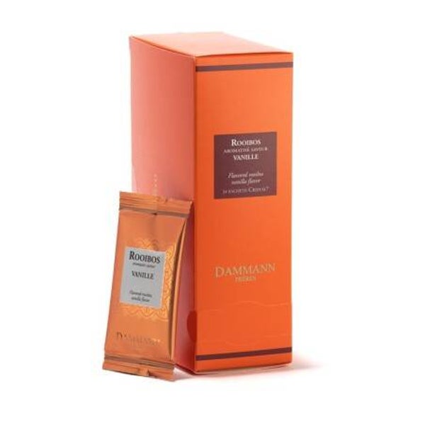 Rooibos Vanille, 25 sachets cristal suremballés