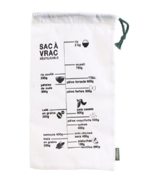 sac en Cotton réutilisable