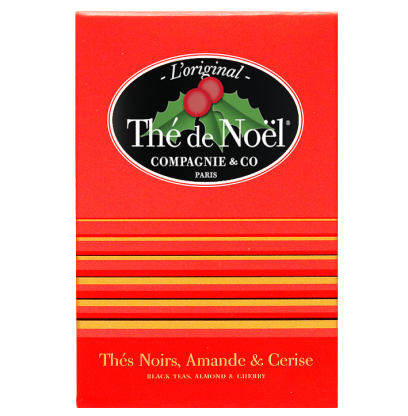 thé noir amande cerise Compagnie And Co