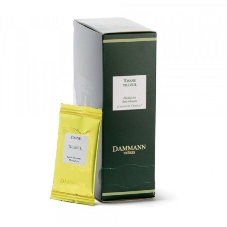 Tilleul, 24 sachets cristal suremballés, Tisane