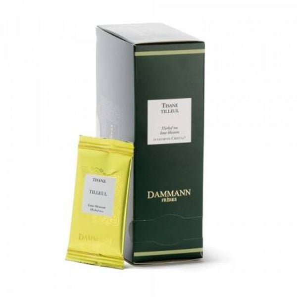 Tilleul, 24 sachets cristal suremballés, Tisane