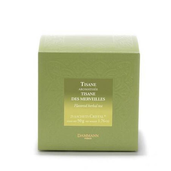 Tisane des merveilles, 25 sachets cristal