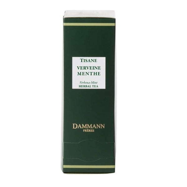 Tisane verveine menthe, 24 sachets Cristal suremballés