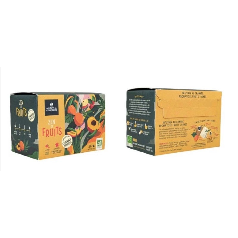 Infusion Bio "ZEN DE FRUITS" (la route des comptoirs)