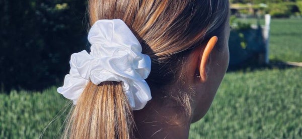 Scrunchie - Weiß - Klein