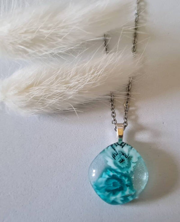 Pendentif moyen en verre