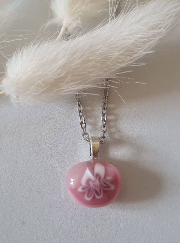 Petit pendentif en verre