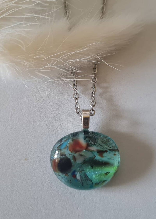 Pendentif moyen en verre