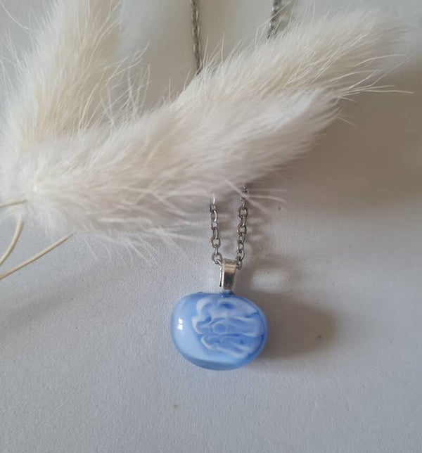 Pendentif en verre fusing