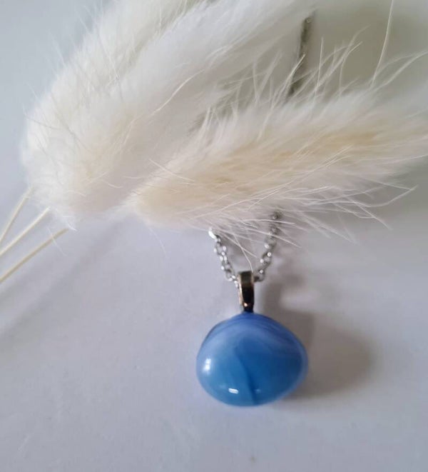 Pendentif en verre fusing