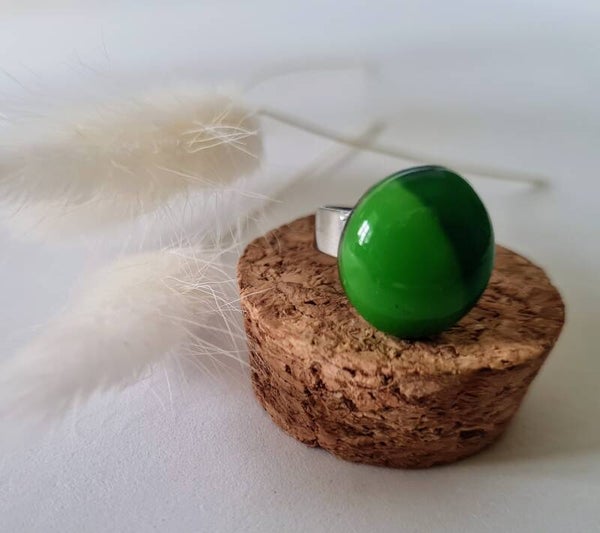 Bague en verre