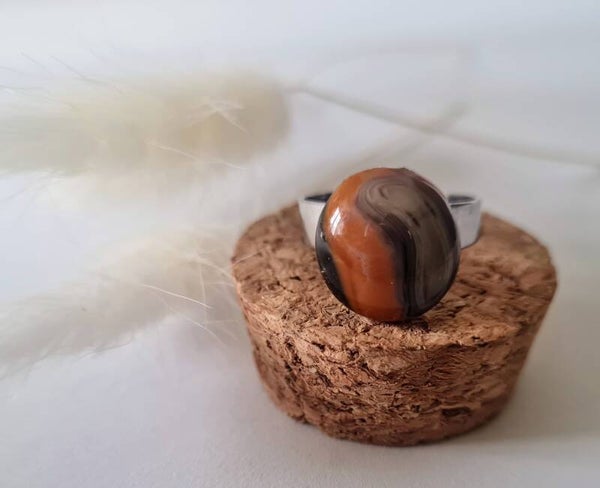 Bague en verre