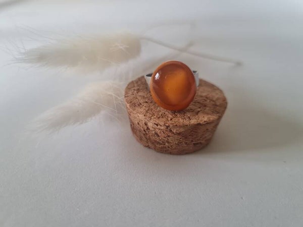 Bague en verre