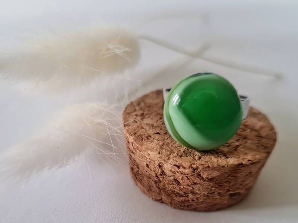 Bague en verre