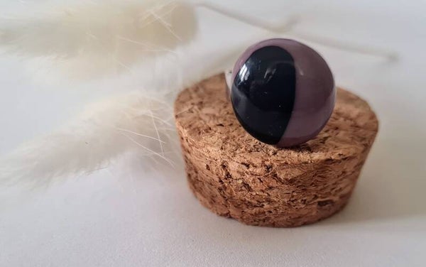 Bague en verre fusing
