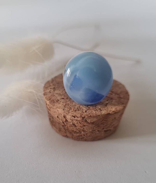 Bague en verre fusing
