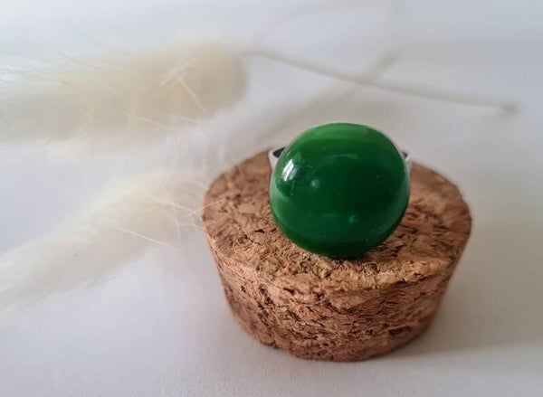 Bague en verre