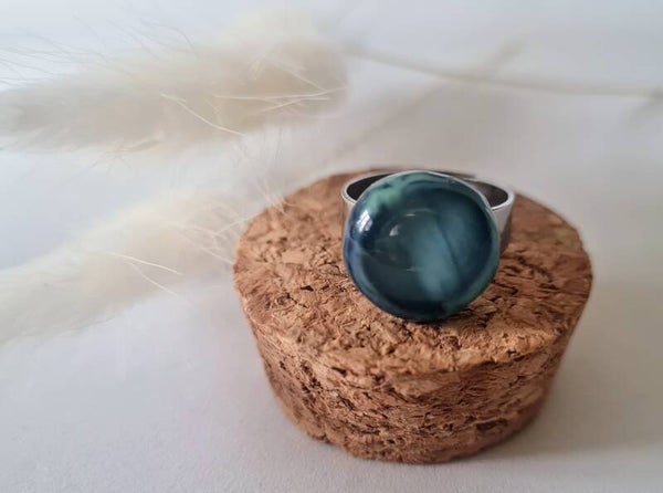 Bague en verre fusing