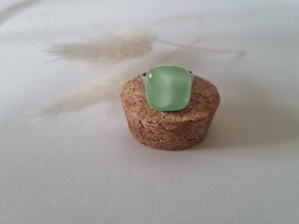 Bague en verre