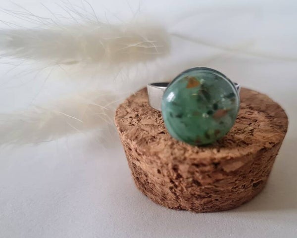 Bague en verre